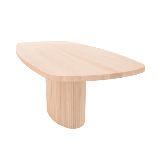 Deens Ovale Eettafel Reeves | Deens Ovaal Eiken Blad | Eiken Cone Poot 2