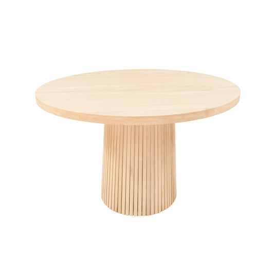 Ronde Eettafel Orleans | Ronde Eiken Blad | Eiken Cone Poot 1